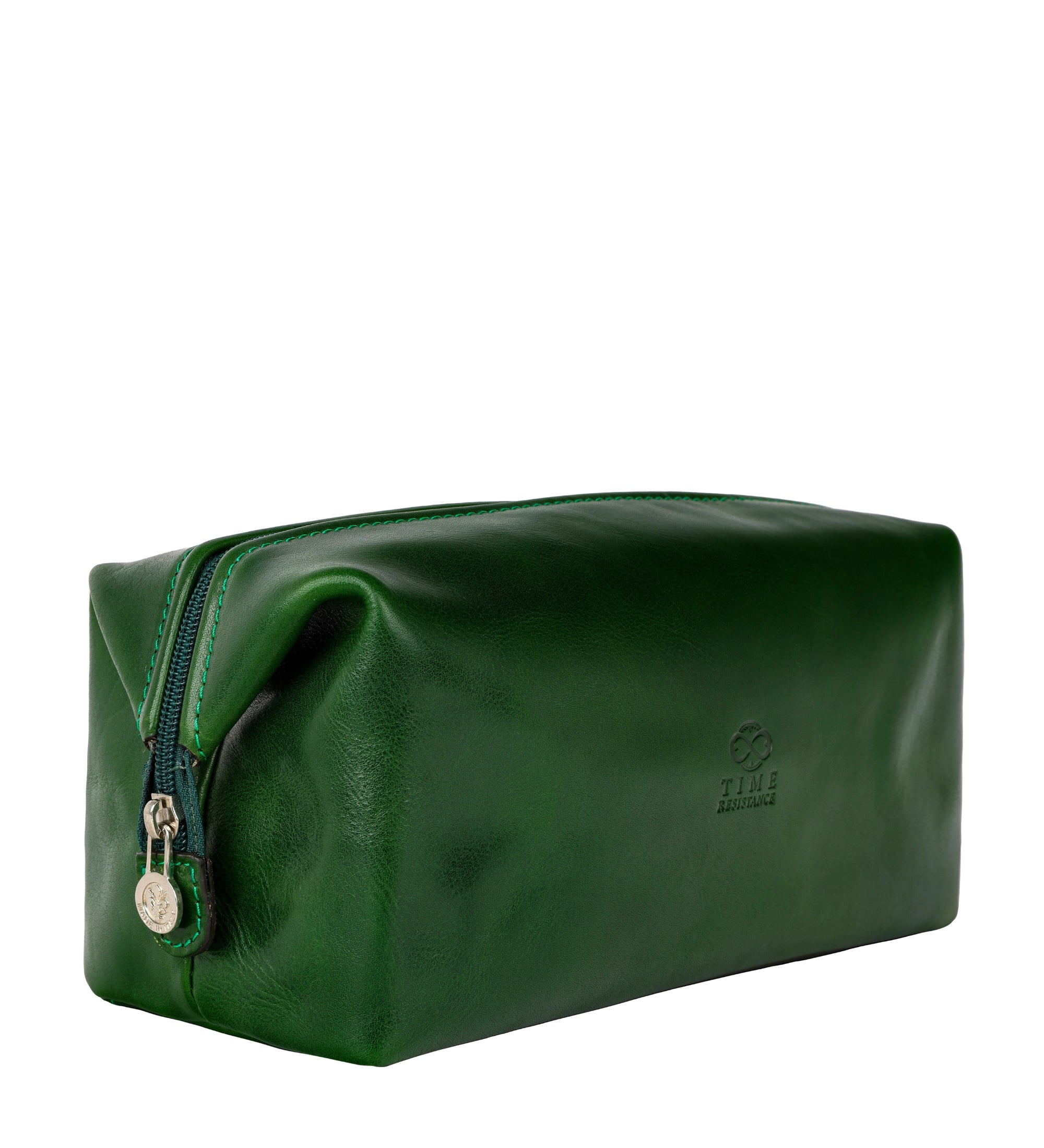 Small Leather Toiletry Bag - Four Past Midnight