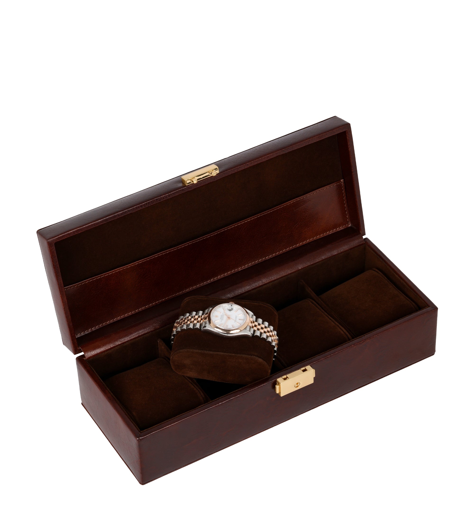 Leather Watch Box, Watch Organiser - Herzog