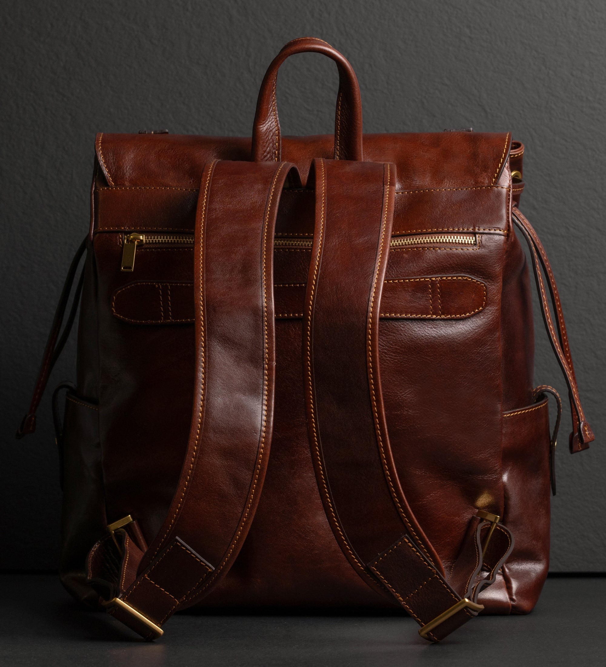 ab earth leather backpack limited-stock:black;cheetah;walnut;pink-grid;green-checkerboard;orchid-fields;sky;daisy;polka-dot Fly Reel Fly Rod Color:Deep Juniper This leather backpack represents