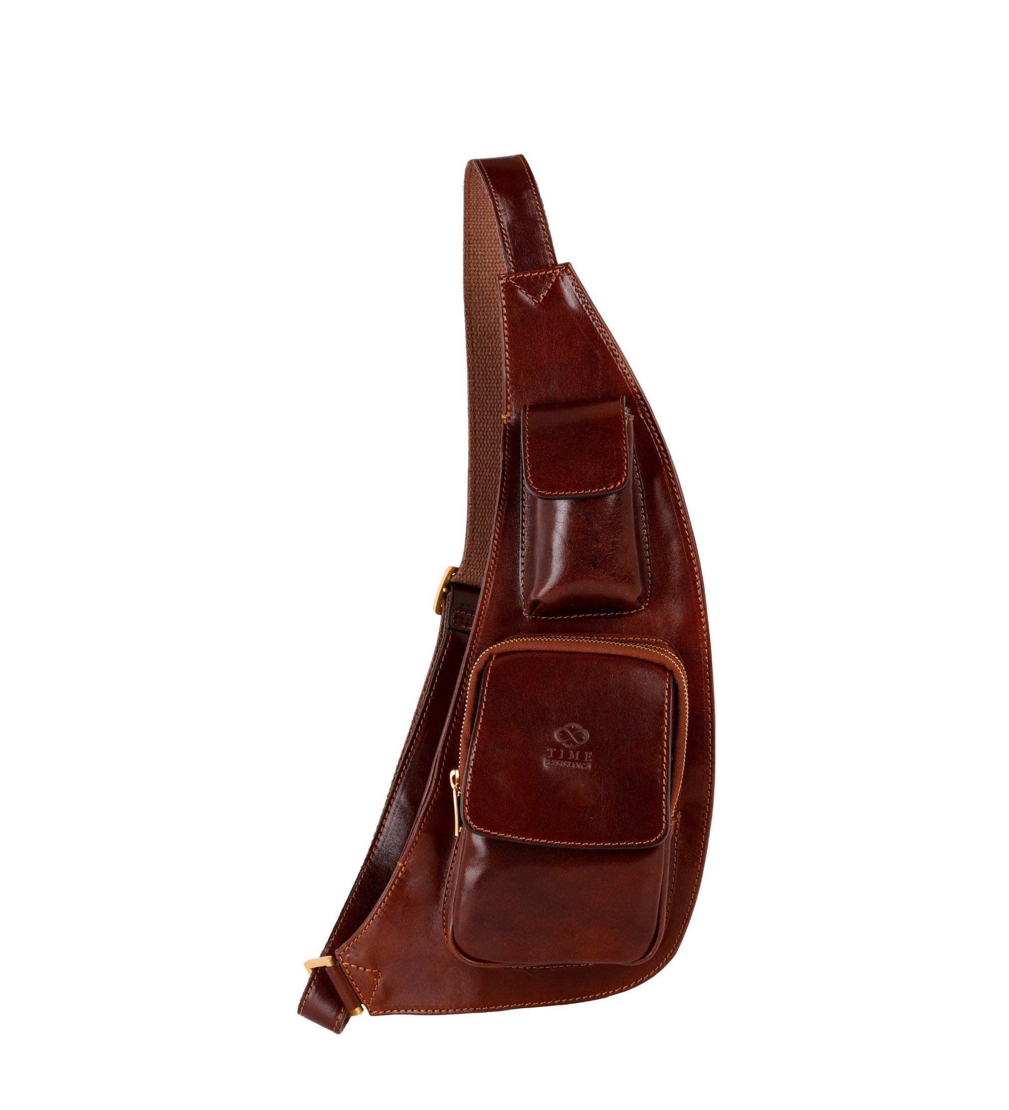 crossbody sling backpack leather Leather Sling Bag Crossbody Bag