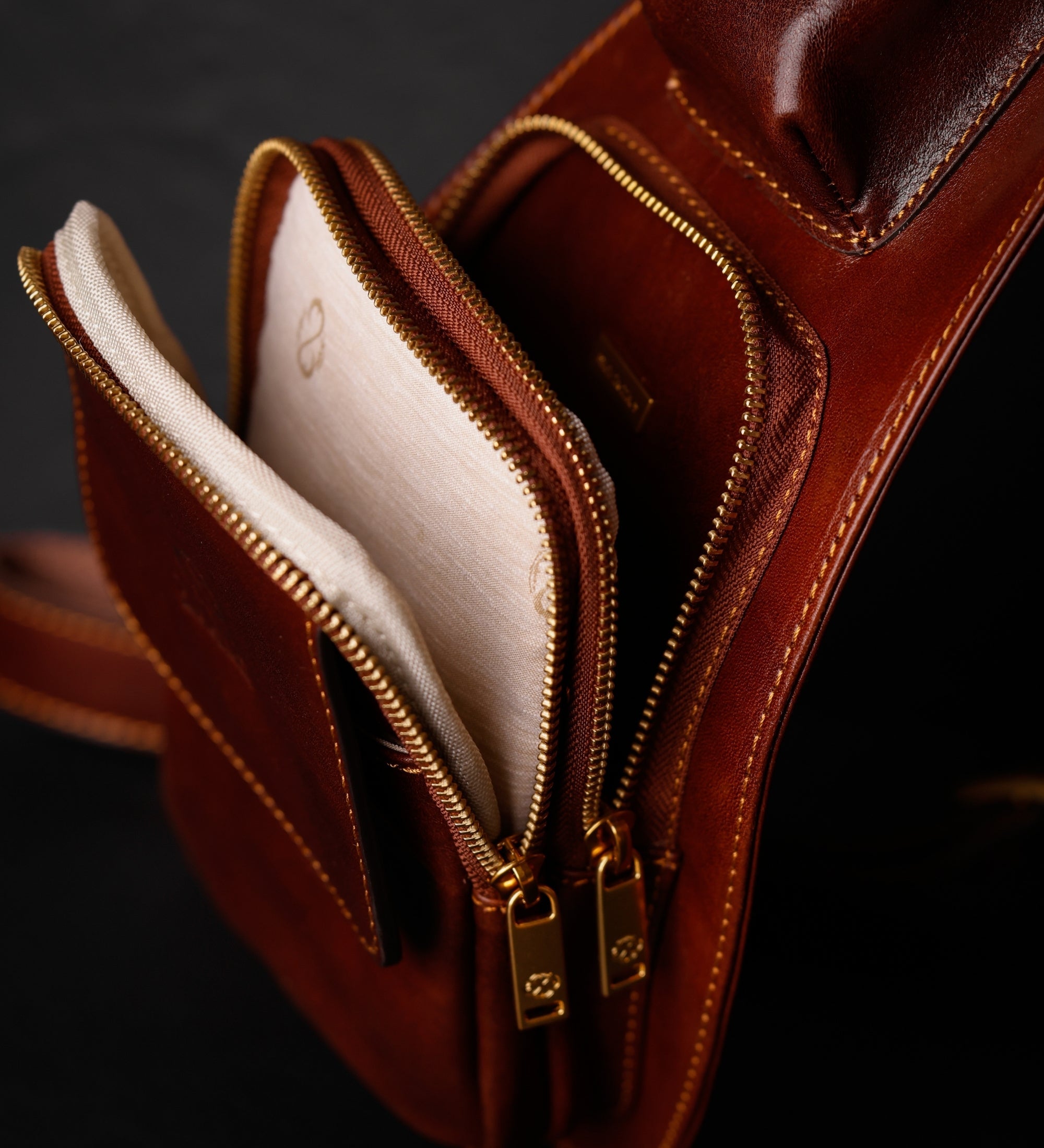 crossbody sling backpack leather Leather Sling Bag Crossbody Bag