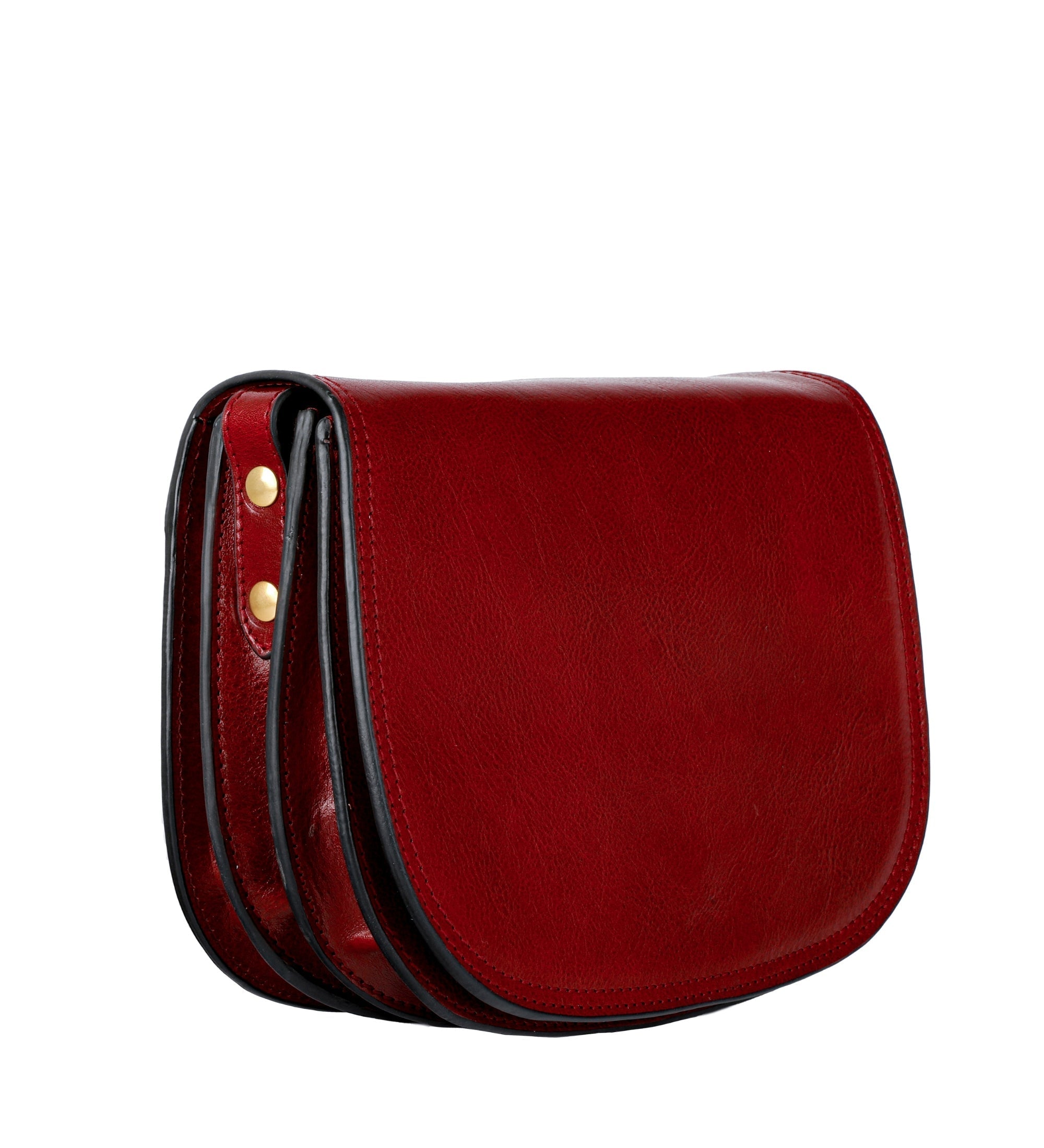 Full Grain Italian Leather - Ladies Leather Cross Body Bag - Moonfleet