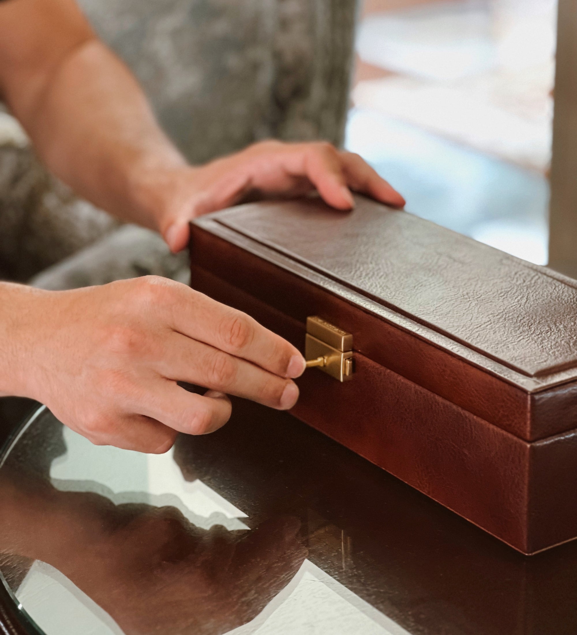 Leather Watch Box, Watch Organiser - Herzog