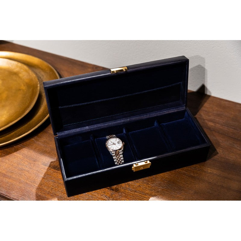 Leather Watch Box, Watch Organiser - Herzog
