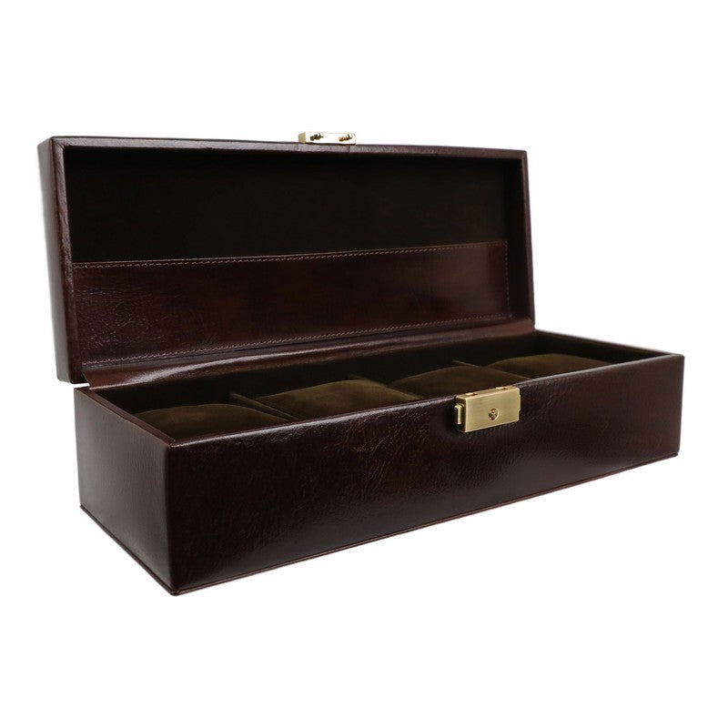 Leather Watch Box, Watch Organiser - Herzog