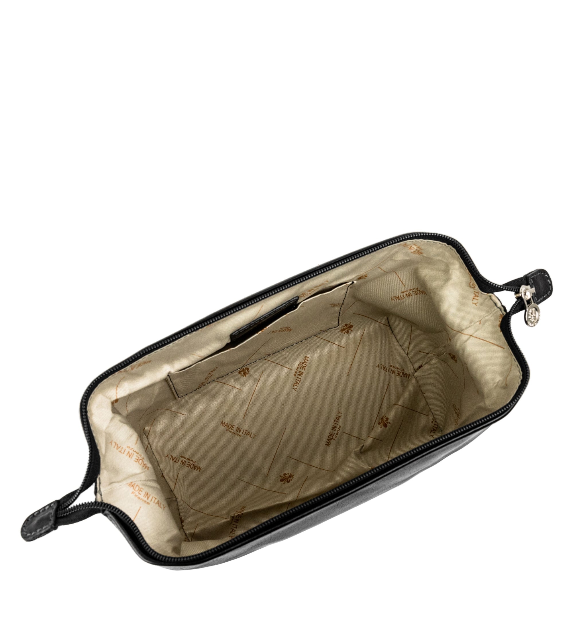 Small Leather Toiletry Bag - Four Past Midnight