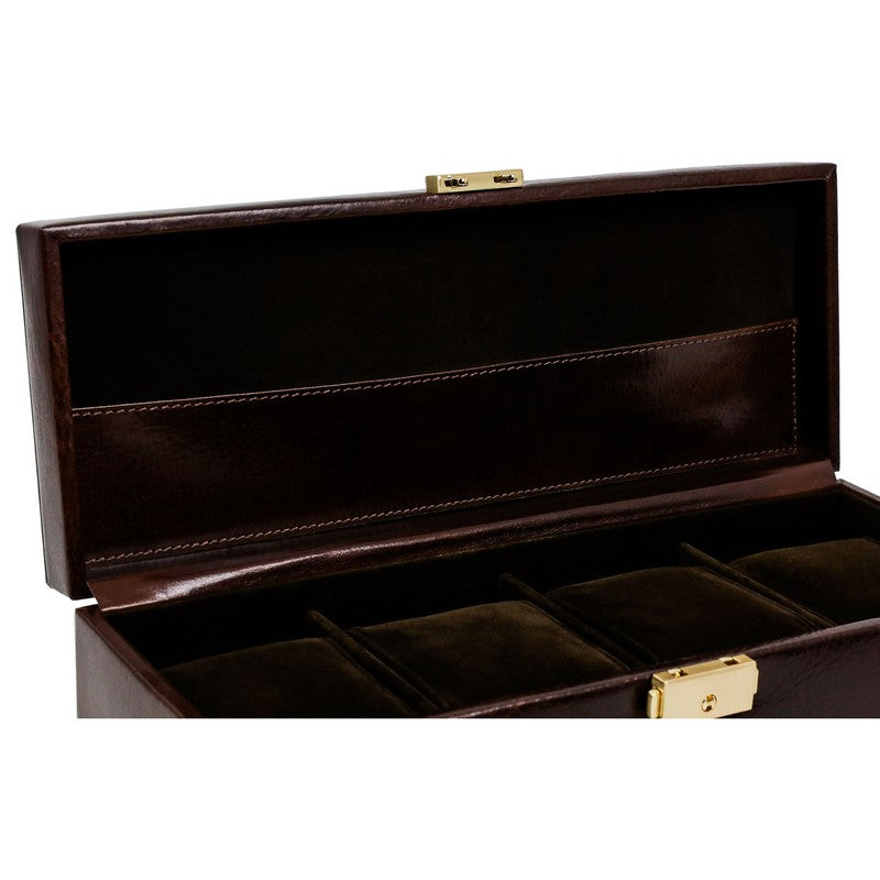 Leather Watch Box, Watch Organiser - Herzog