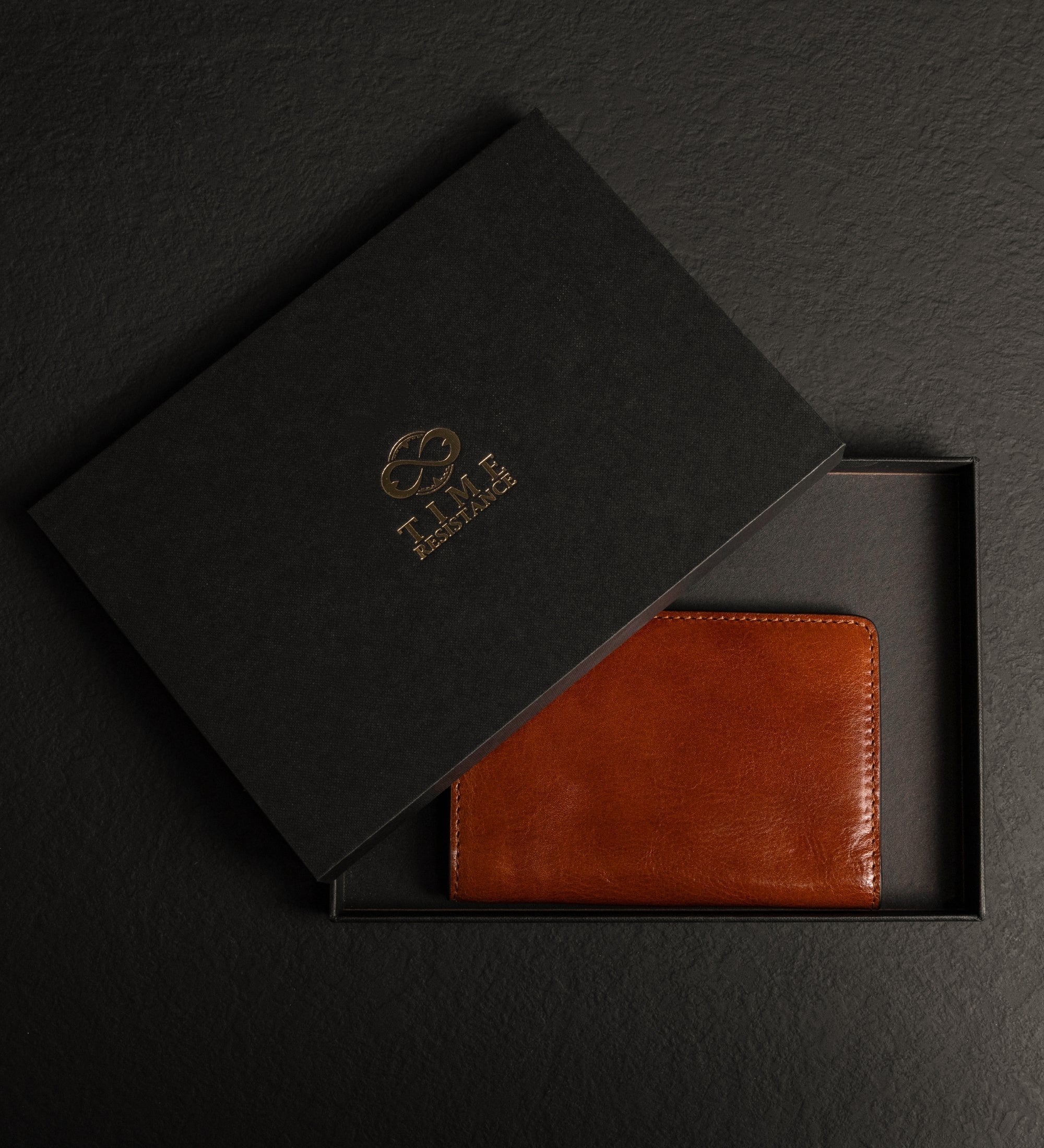 Small Leather Passport Holder - Gulliver's Travels
