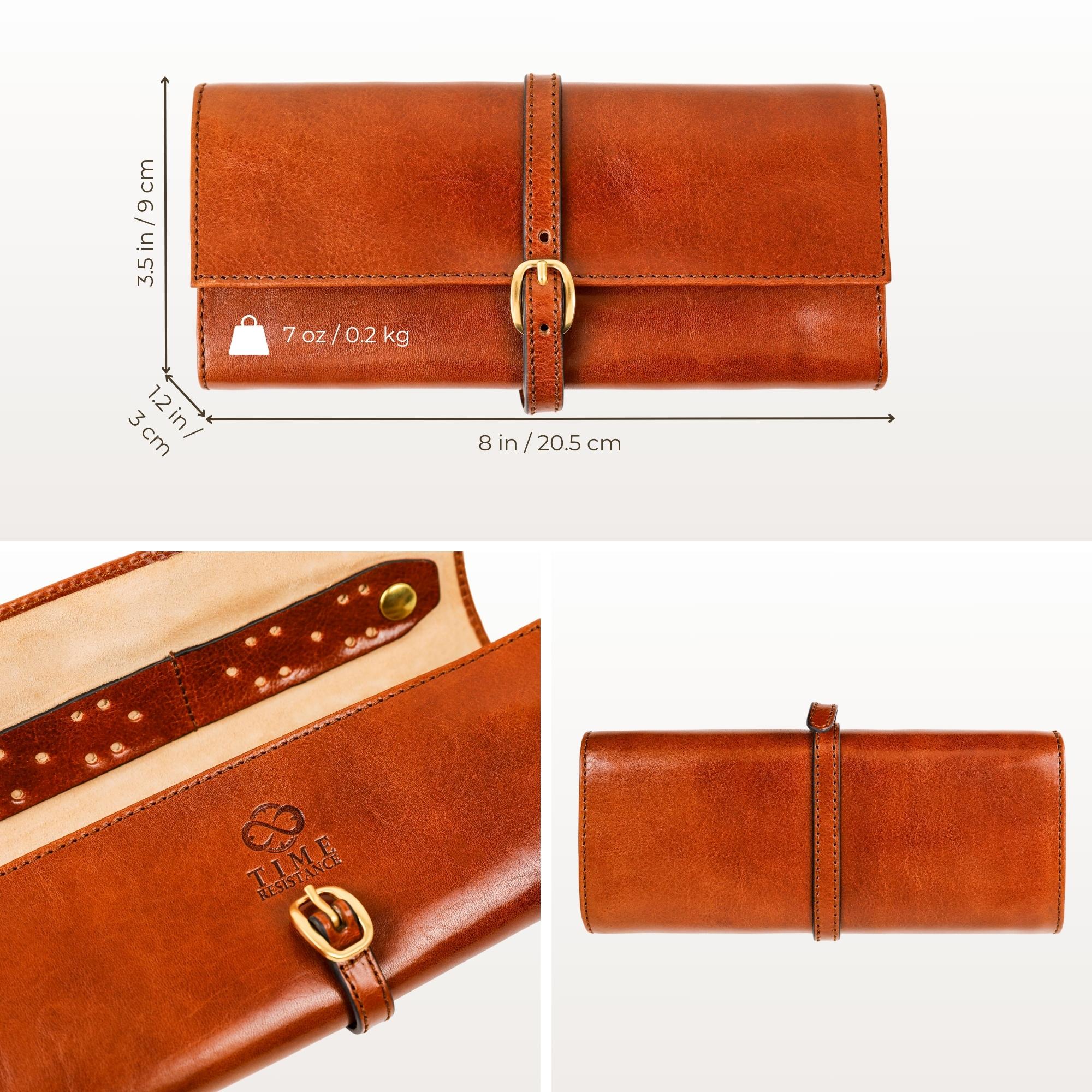 Leather Jewelry Case - Madame Bovary Accessories Time Resistance   