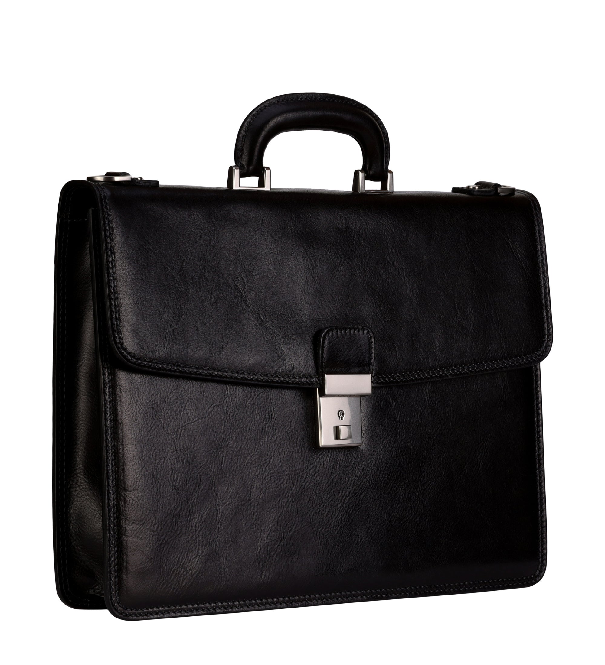 Womens Leather Briefcase - The Sound of the Mountain