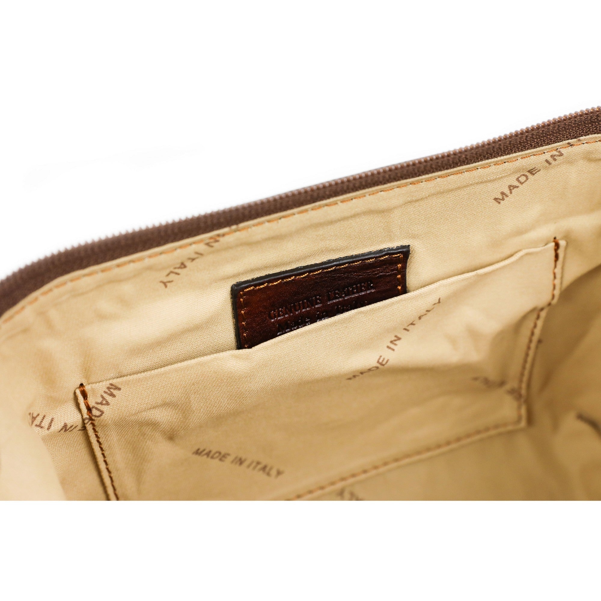 Small Leather Toiletry Bag - Four Past Midnight