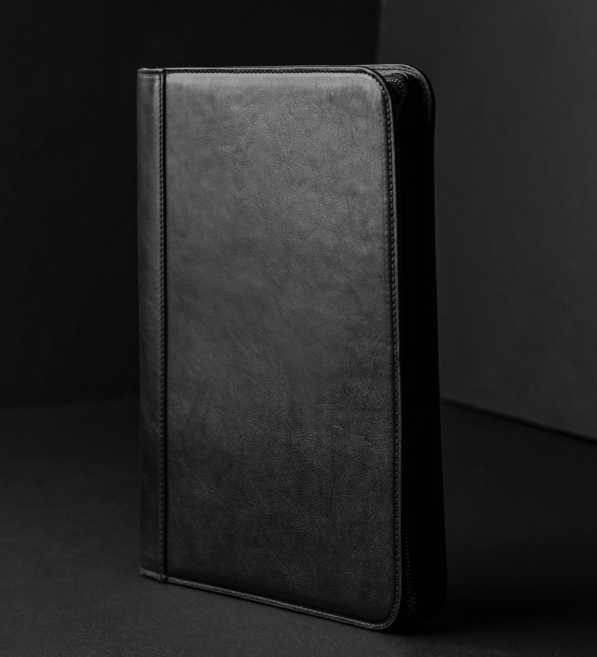 Womens Leather A4 Documents Folder Organizer - Candide