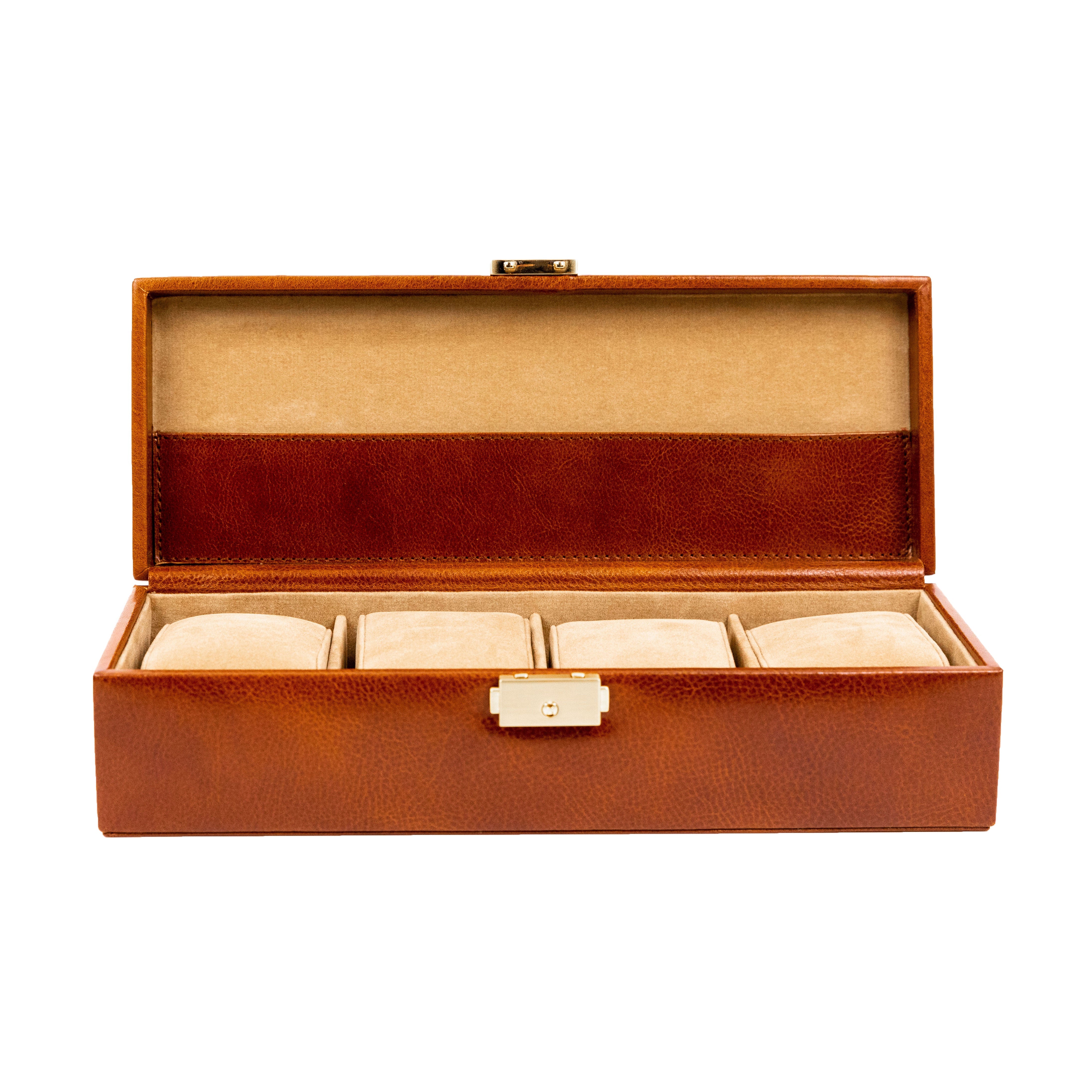 Leather Watch Box, Watch Organiser - Herzog