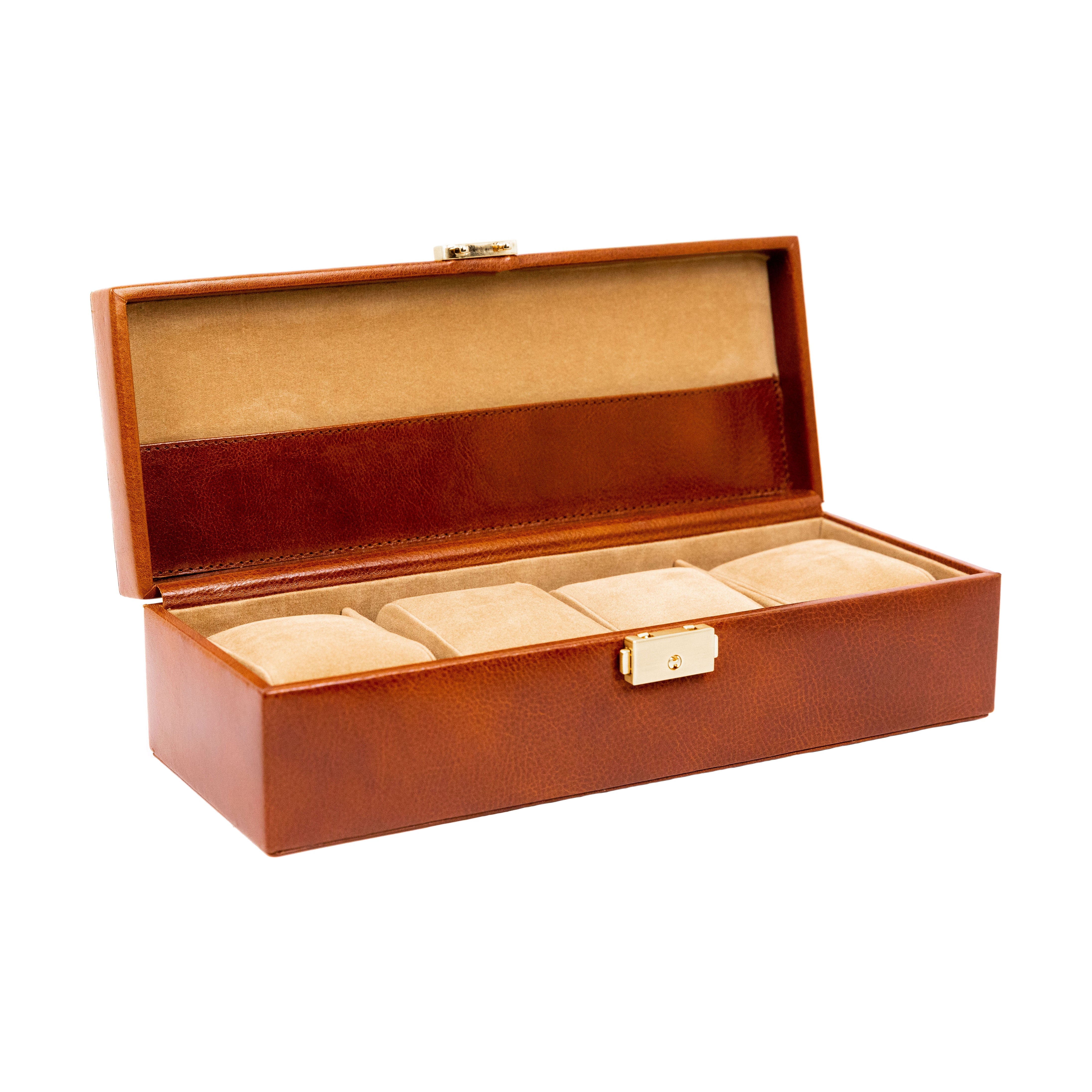 Leather Watch Box, Watch Organiser - Herzog