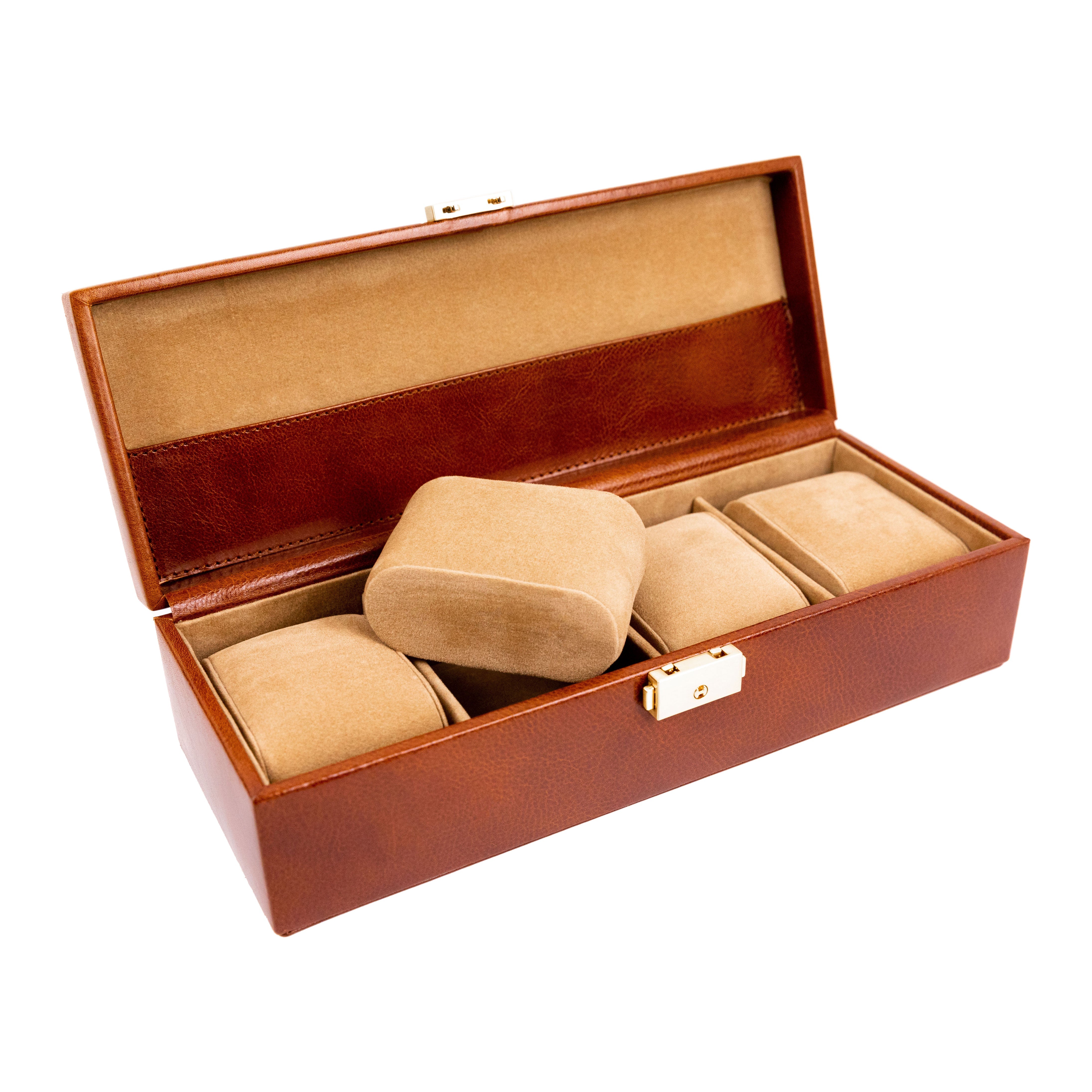 Leather Watch Box, Watch Organiser - Herzog