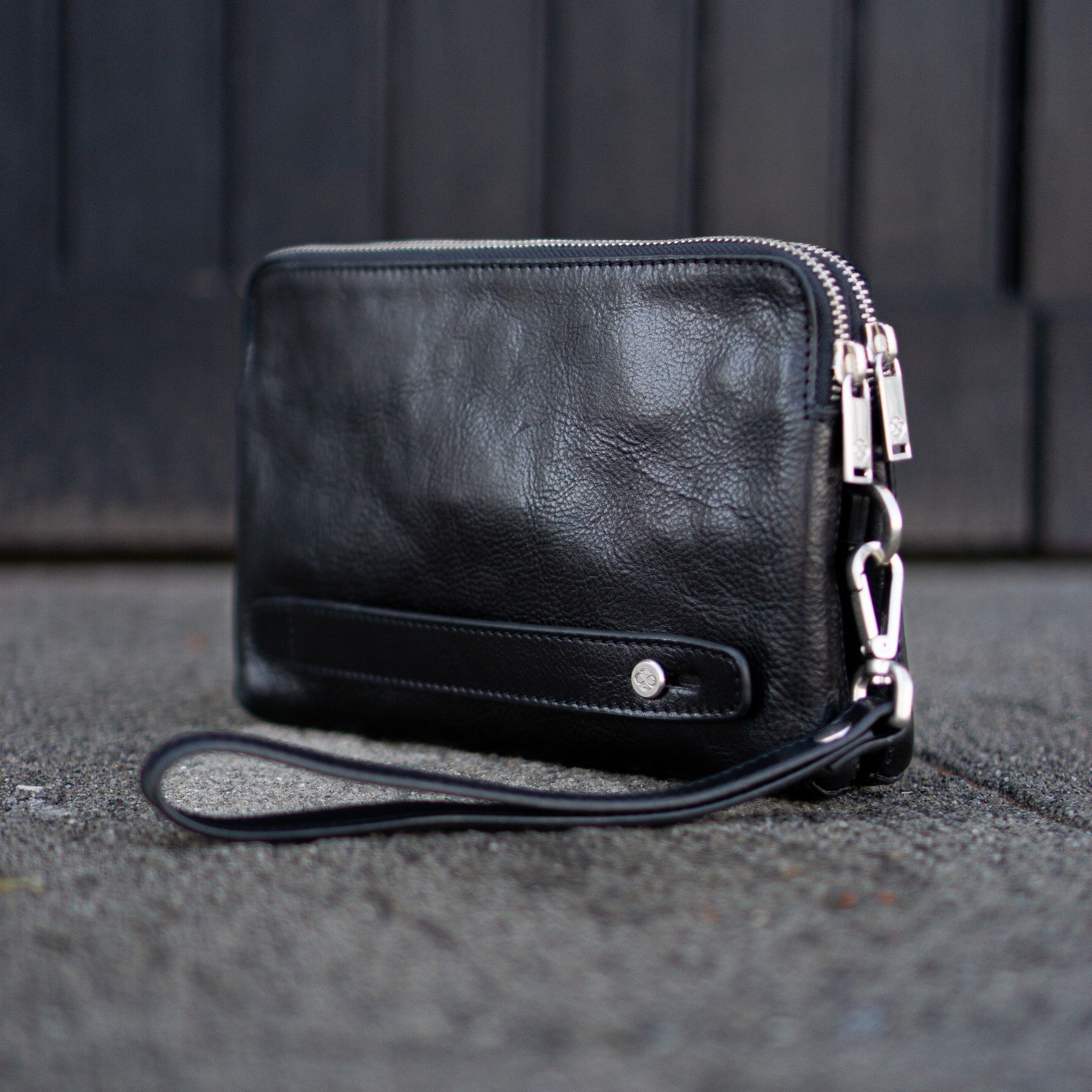 Leather Clutch - Ulysses Accessories Time Resistance   