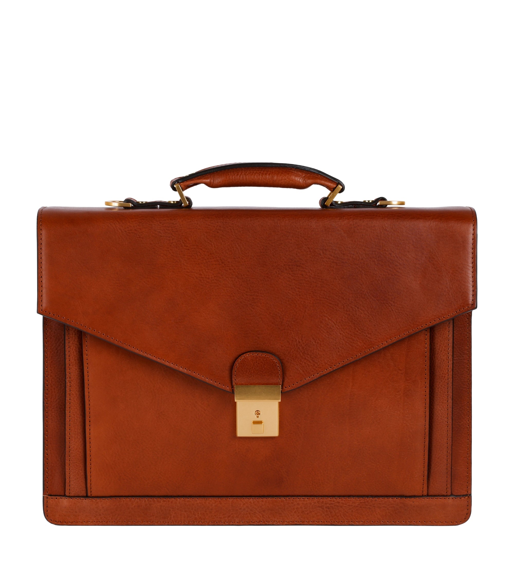 Classic Design Leather Briefcase - The Magus
