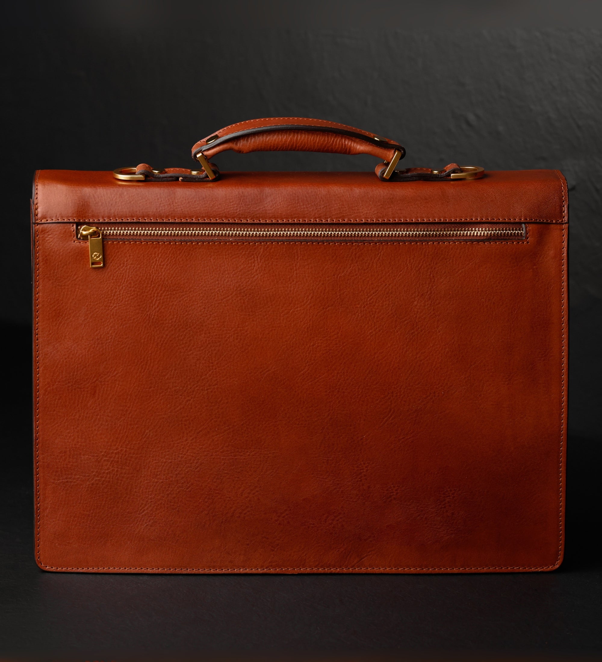 Classic Design Leather Briefcase - The Magus