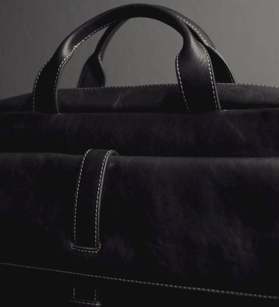 Large Leather Briefcase Laptop Bag for Women - The Chateau
