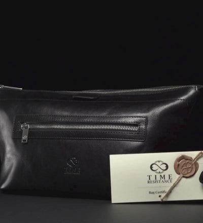 Womens Leather Cosmetic Bag Dopp Kit - Ragtime