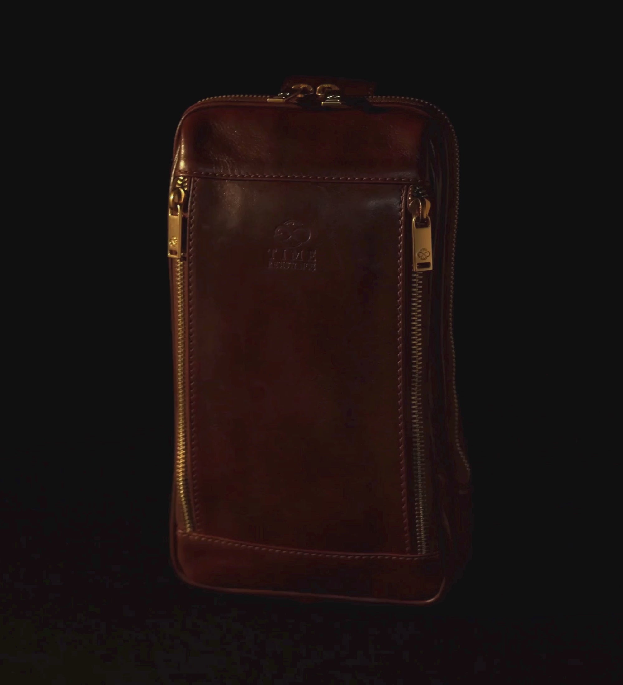 Leather Sling Bag Chest Bag - Kim