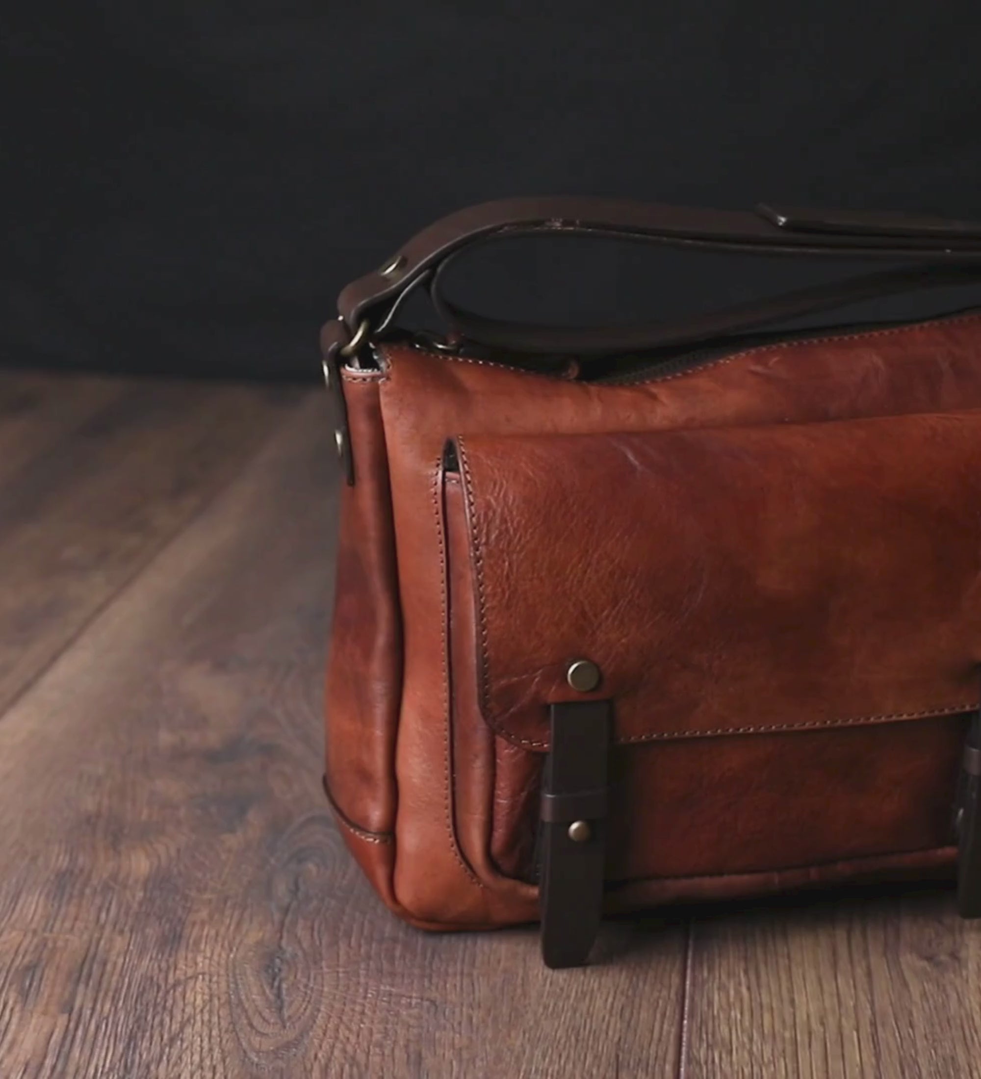 Leather Satchel Bag - Persuasion