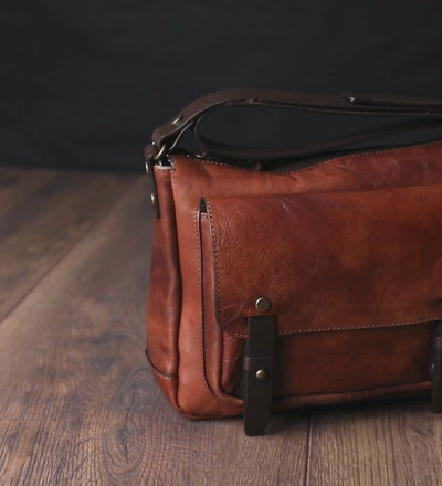 Leather Satchel Bag - Persuasion
