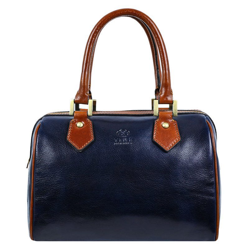 Full Grain Italian Leather Handbag Shoulder Bag - Little Dorrit Time Resistance