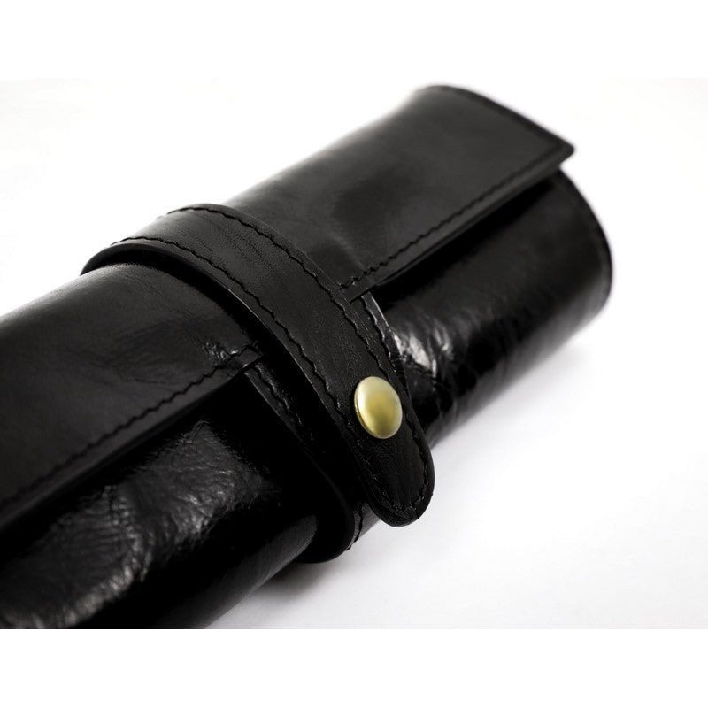 Full Grain Italian Leather Pen Holder, Make-up Brush Case, Wash bag - The Giver Time Resistance