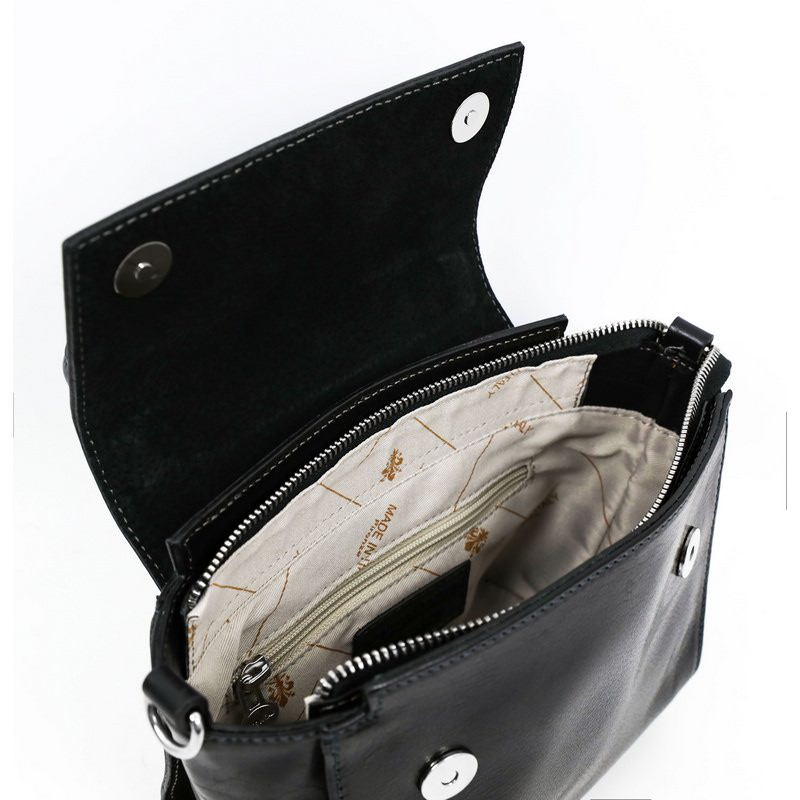 Womens Full Grain Italian Leather Purse - The God of Small Things Time Resistance