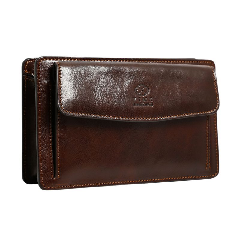 Coco Coin Purse - Cognac Classic Leather