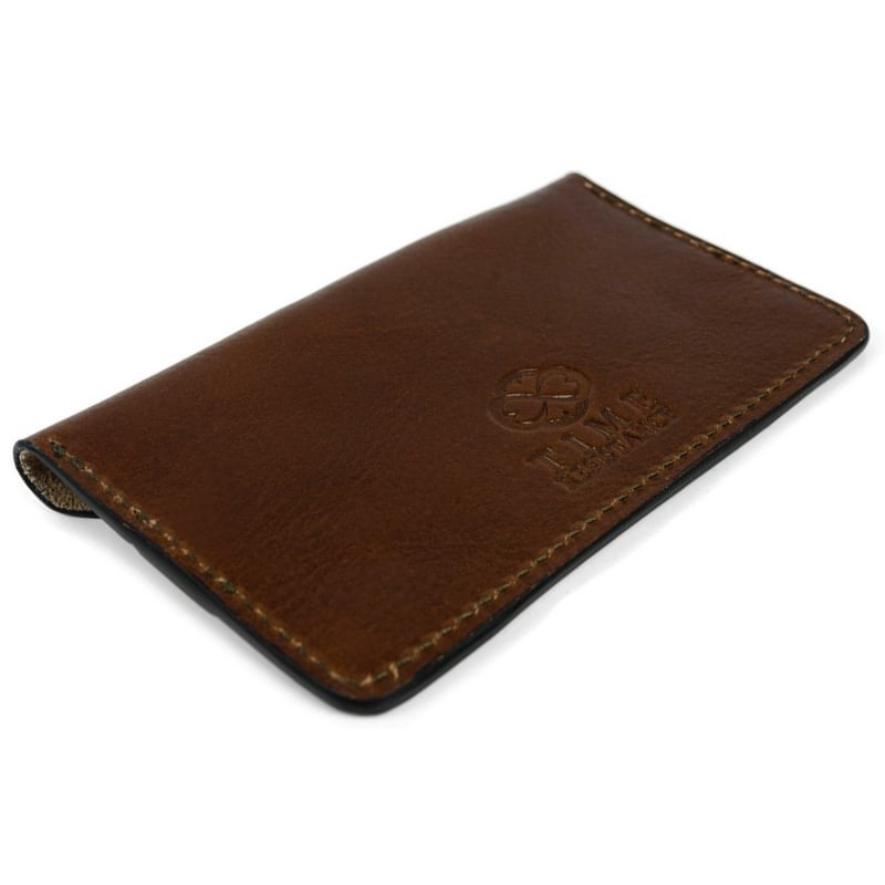 Full Grain Italian Leather Credit Card Holder Business Card Case, Wallet  - Lucky Jim Time Resistance