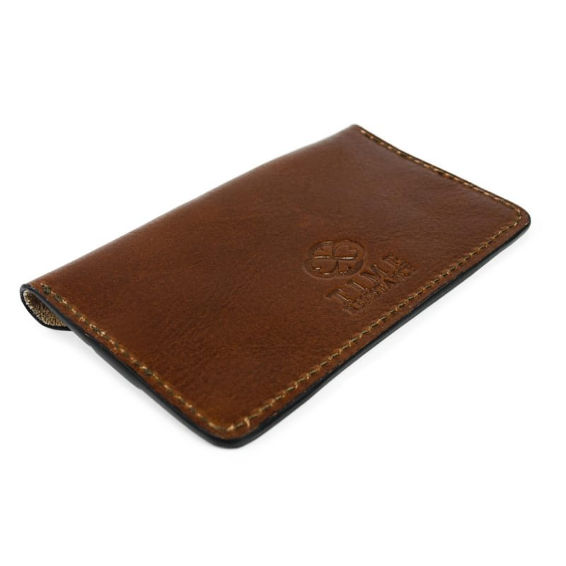 Full Grain Italian Leather Credit Card Holder Business Card Case, Wallet  - Lucky Jim Time Resistance