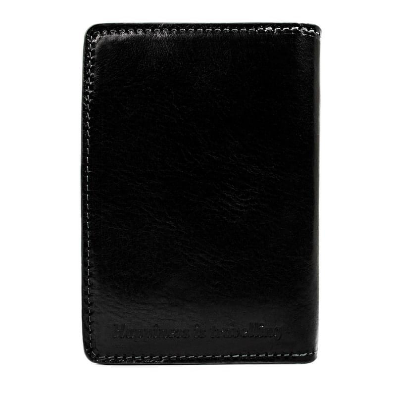 Small Full Grain Italian Leather Passport Holder - Gulliver's Travels Time Resistance