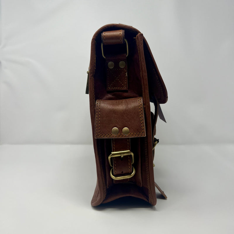 Salisbury Leather Messenger Bag