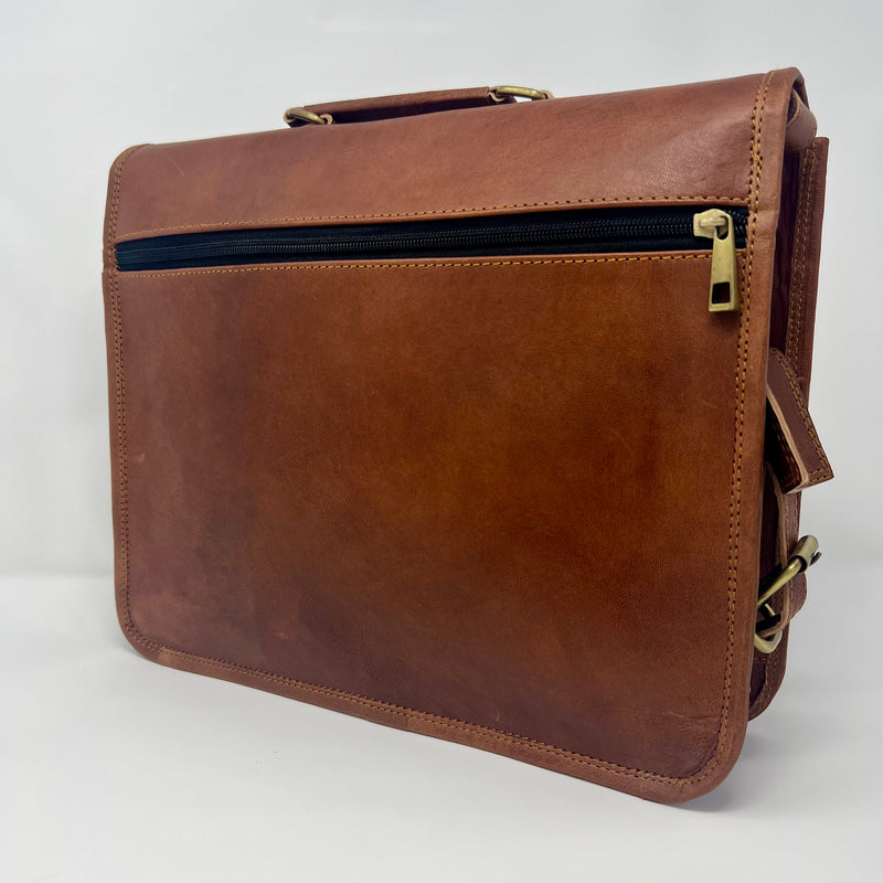 Salisbury Leather Messenger Bag