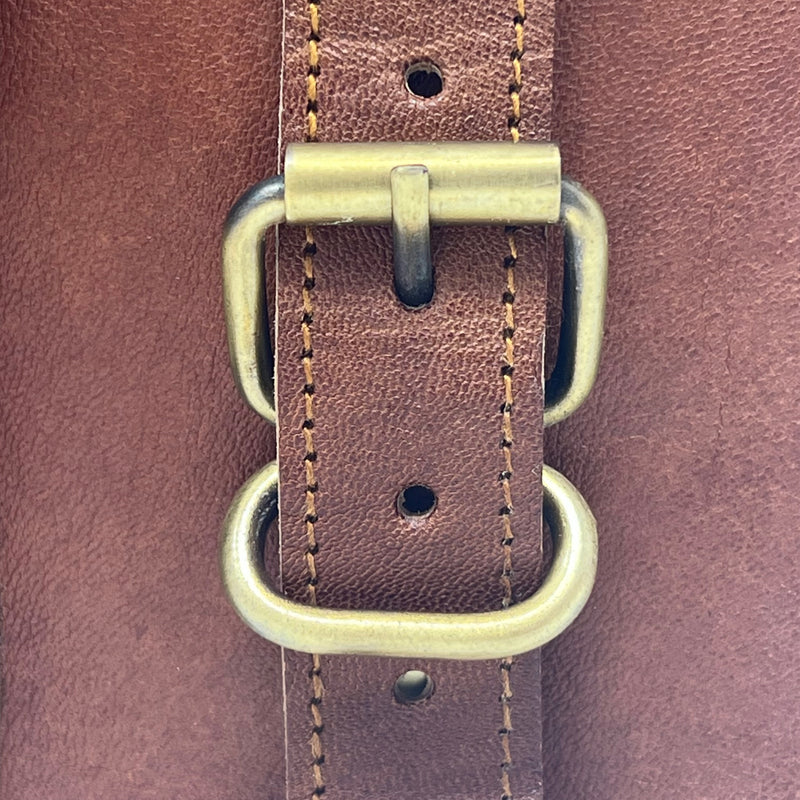 Salisbury Leather Messenger Bag - Frederic St James