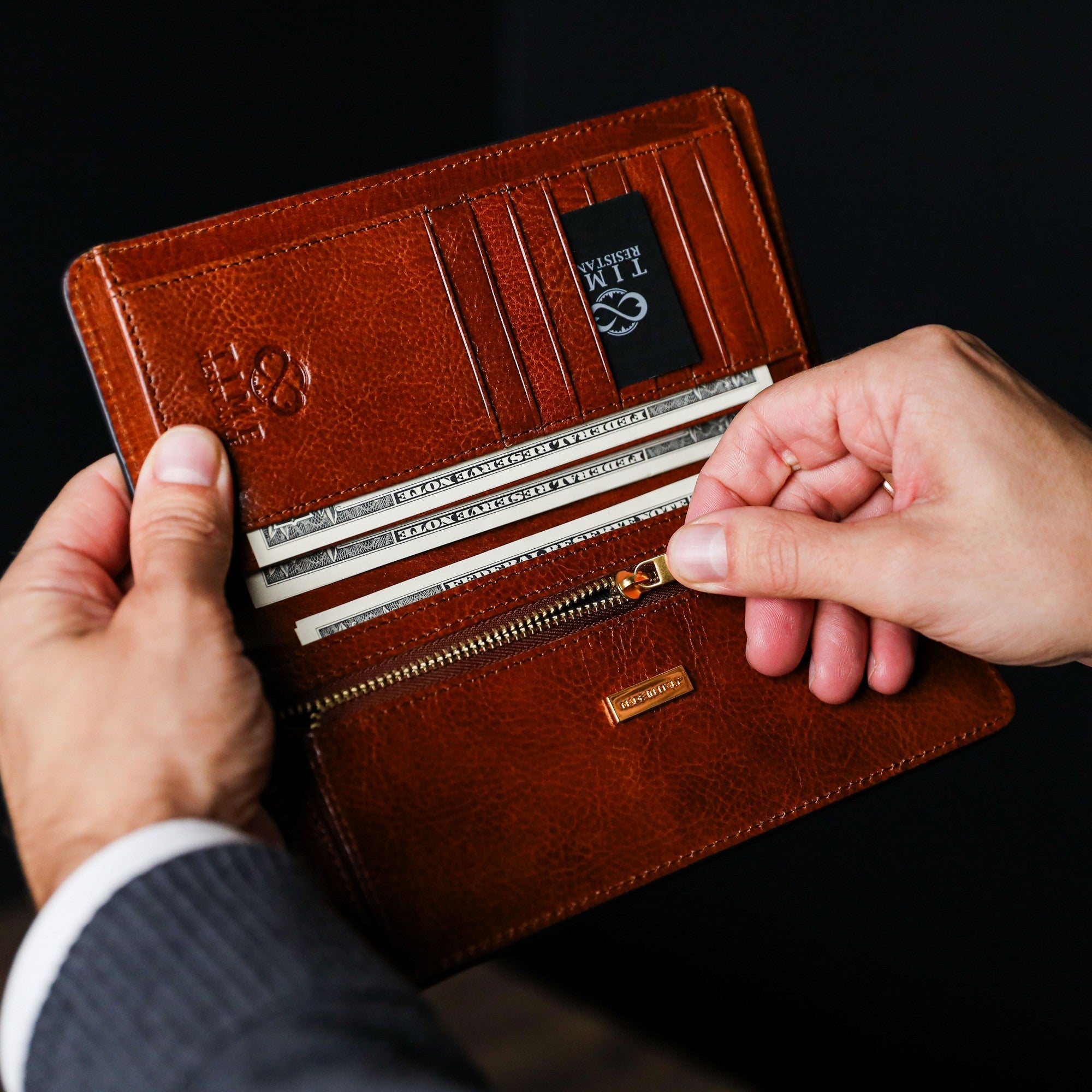 A Coat Wallet - The Periodic Table Accessories Time Resistance   