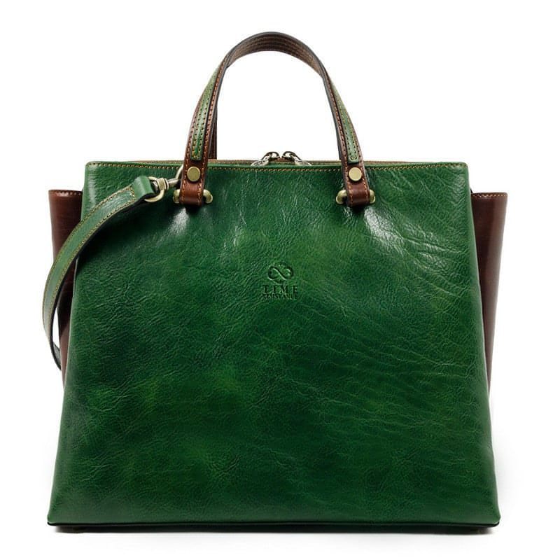 Full Grain Italian Leather Tote Bag Shoulder Bag for Women – The Scarlet Letter Time Resistance
